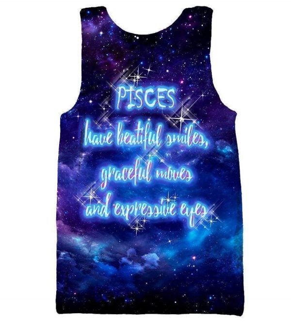 Horoscope Pisces Hoodies - Pullover Black Hoodie