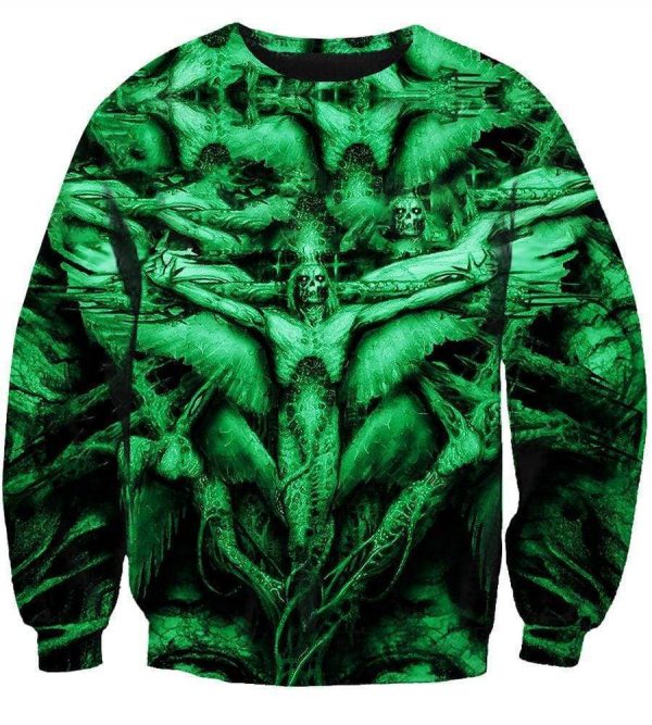 Horror Movie Chucky Ghost Doll 3D Print Zipper Hoodies