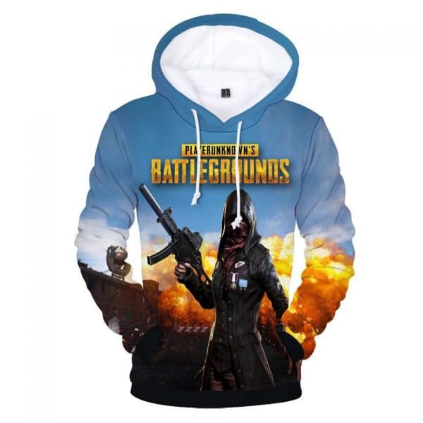 Hot Game 3D Print Sweatshirt - PUBG Fashion Hoodies