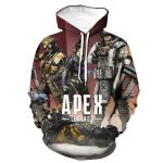 Hot Game Apex Legends Hoodies - 3D Print Hooded Sweatshirt