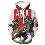 Hot Game Apex Legends Hoodies - 3D Print Hooded Sweatshirt