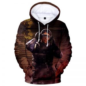 Hot Game Rainbow Six Siege 3D Printing Hooded Sweatshirt Hip Hop Pullover Hoodie