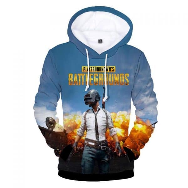 Hot PUBG 3D Print Hoodies - Fashion Game Playerunknown's Battlegrounds Sweatshirt