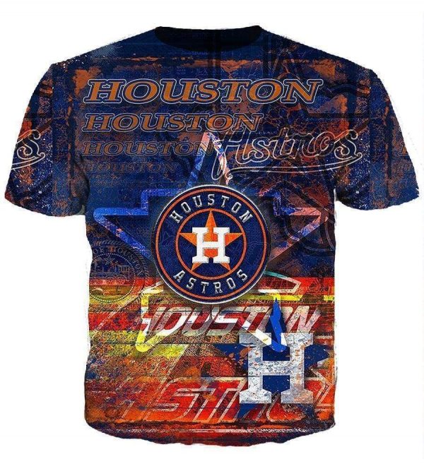 Houston Astros Hoodies - Pullover Black Hoodie