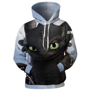 How To Train Your Dragon Hoodies - 3D Print Pullovers Sweatshirts