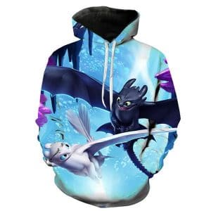 How To Train Your Dragon The Hidden World Hoodies - 3D Print Casual Cool Sweatshirt Pullover