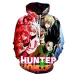 Hunter X Hunter Hoodies - HXH Gon Freecss Killua Zoldyck 3D Printed Unisex Pullover Hoodie