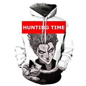 Hunter X Hunter Hoodies - HXH Hisoka 3D Printed Unisex Pullover Hoodie