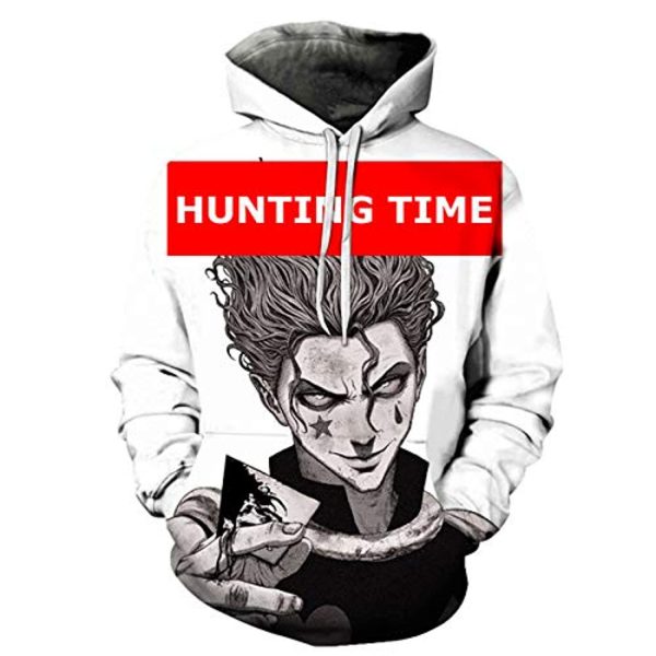 Hunter X Hunter Hoodies - HXH Hisoka 3D Printed Unisex Pullover Hoodie