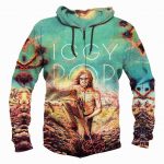 Iggy Pop Hoodies - Pullover Blue Hoodie