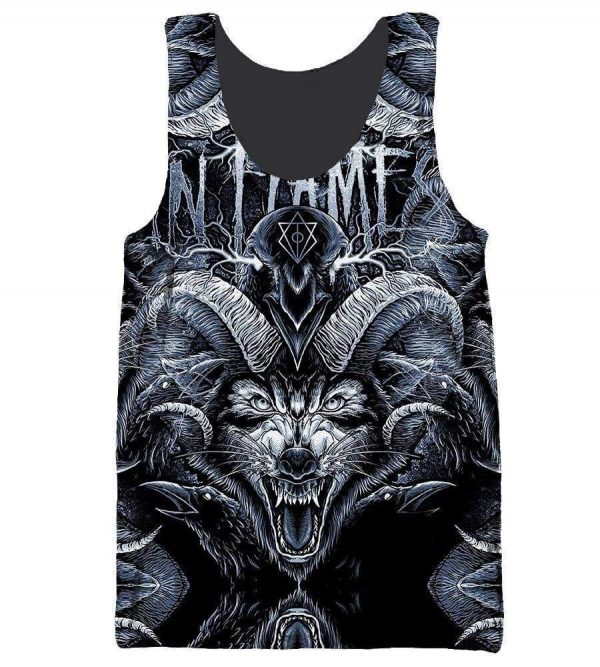 In Flames Hoodies - Pullover Black Hoodie