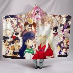 Inuyasha Hooded Blankets - Inuyasha Anime Series Hooded Blanket