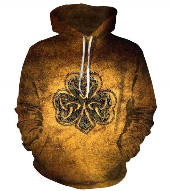 Irish Hoodies - Pullover Yellow Hoodie