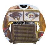 Iron Maiden 3D Print Pullover Unisex Rock Music Band Sweatshirt