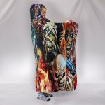 Iron Maiden Hooded Blankets - Iron Maiden Super Cool Hooded Blanket