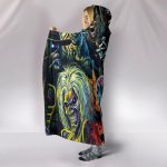 Iron Maiden Hooded Blankets - Iron Maiden Super Cool Hooded Blanket