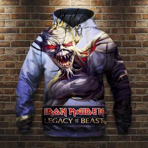Iron Maiden Hoodie - 3D Print Sweatshrit