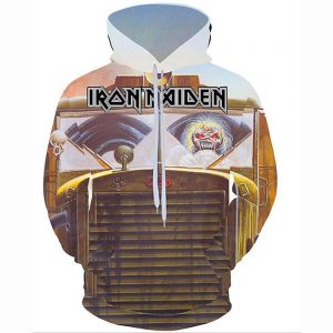 Iron Maiden Hoodie Sweatshirt - Unisex Real Dead One 3D Print Pullover