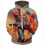 Iron Maiden Hoodie Sweatshirt - Unisex Real Dead One 3D Print Pullovers