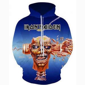 Iron Maiden Hoodie Sweatshirt - Unisex Real Dead One 3D Print Pullovers