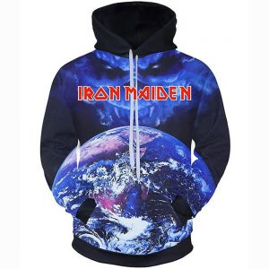 Iron Maiden Hoodie - Unisex Real Dead One 3D Print Hoody Pullover