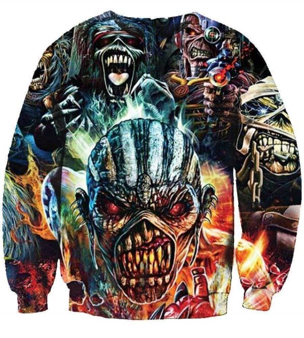 Iron Maiden Hoodies - Pullover Black Hoodie