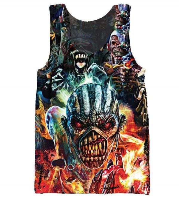 Iron Maiden Hoodies - Pullover Black Hoodie