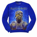 Iron Maiden Men Women 3D Print Pullover Unisex Rock Music Band Sweatshirt