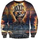 Iron Maiden Pullover 3d Print Jumper Killers Eddies Rock Music Band Sweatshirt