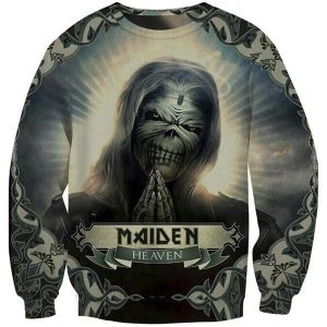 Iron Maiden Pullover 3d Print Jumper Killers Eddies Rock Music Band Sweatshirt