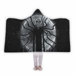 Jack Skellington Hooded Blanket - Halloween Moon Black Blanket