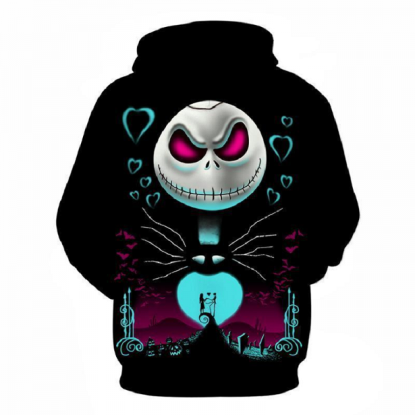 Jack Skellington Hoodies - Pullover Hoodie