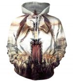 Job For A Cowboy Hoodies - Pullover White Hoodie