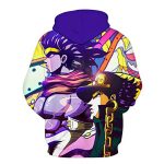 JoJo's Bizarre Adventure Hoodies - 3D Printed Pullover Hooded Sweatshirt