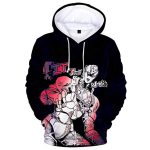 JoJo's Bizarre Adventure Hoodies - King Crimson 3D Printed Pullover Sweatshirt