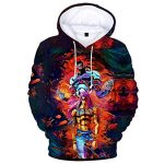JoJo's Bizarre Adventure Hoodies - King Crimson 3D Printed Pullover Sweatshirt