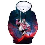 JoJo's Bizarre Adventure Hoodies - King Crimson 3D Printed Pullover Sweatshirt