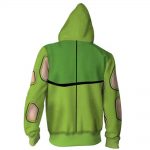 JoJo's Bizarre Adventure Hoodies - Pannacotta Fugo Green Zip Up Hoodie