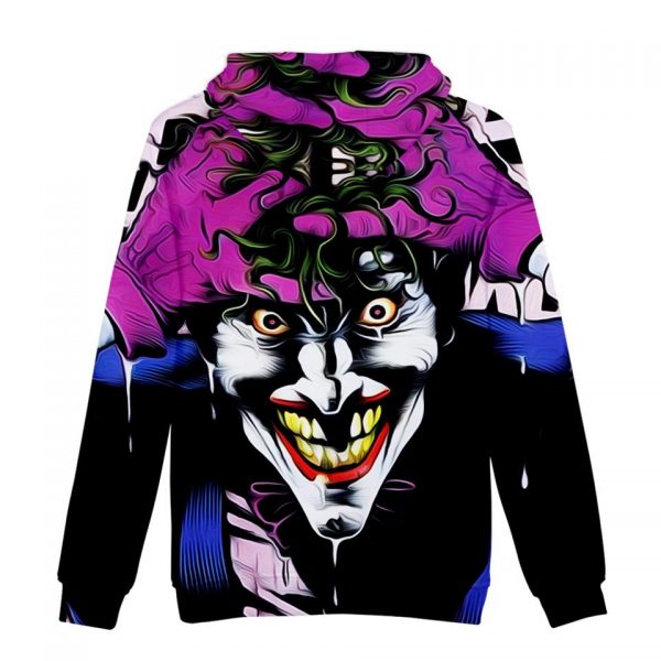 Joker Hoodies Unisex 3D Print Halloween Horror Sweatshirt Hoodies
