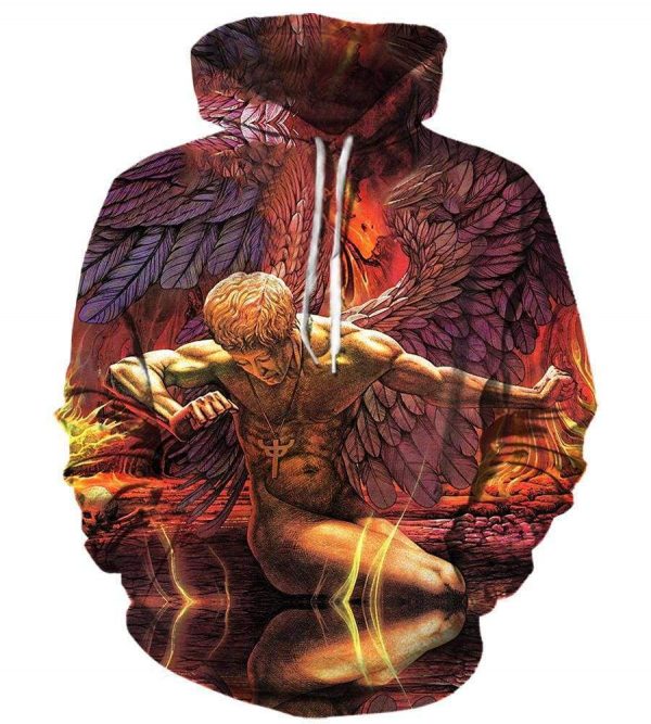 Judas Priest Hoodies - Pullover Red Hoodie