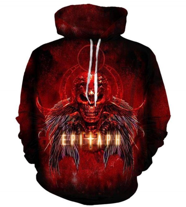 Judas Priest Hoodies - Pullover Red Hoodie