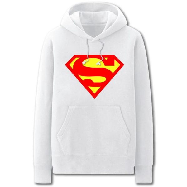 Justice League Hoodies - Solid Color Super Hero Justice League Fleece Hoodie