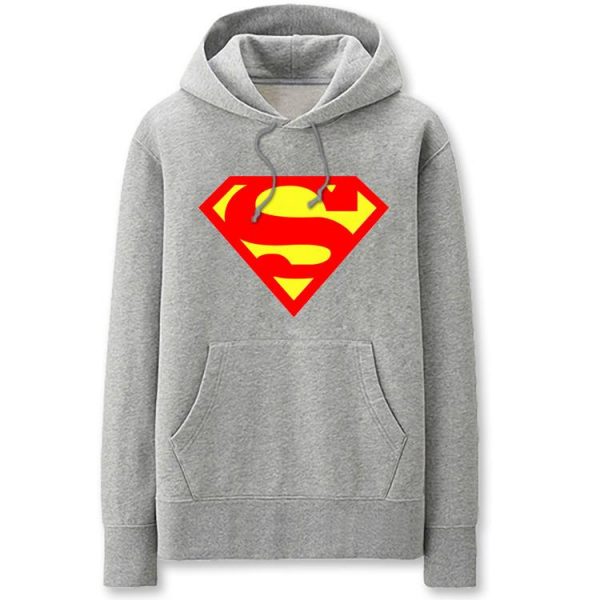 Justice League Hoodies - Solid Color Super Hero Justice League Fleece Hoodie