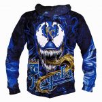 Kansas City Royals Venom Hoodies - Pullover Blue Hoodie