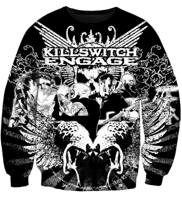 Killswitch Engage Hoodies - Pullover Black Hoodie