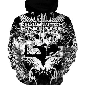 Killswitch Engage Hoodies - Pullover Black Hoodie