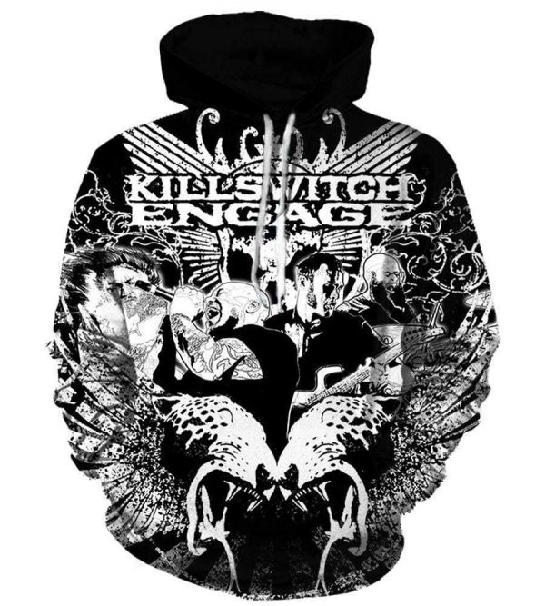 Killswitch Engage Hoodies - Pullover Black Hoodie