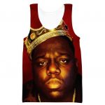 King Biggie Hoodie - Notorious Smalls Pullover Red Hoodie