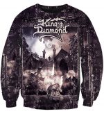 King Diamond Hoodies - Pullover Black Hoodie