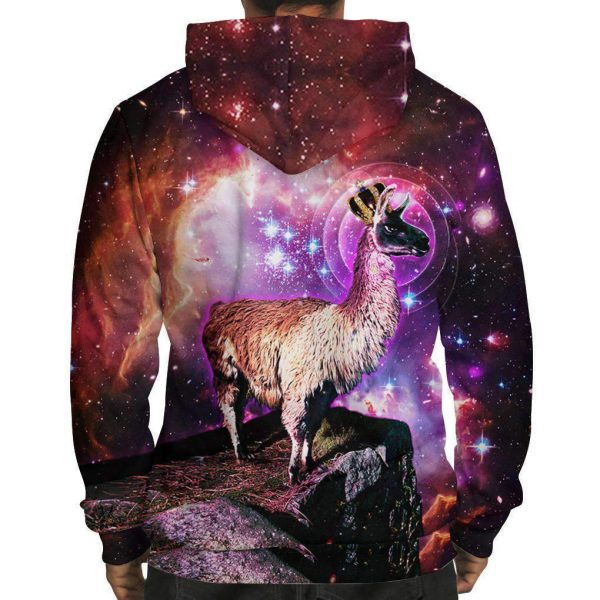 King Llama Hoodie
